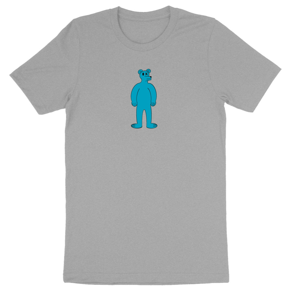 Ocean Blue Bear Graphic T-shirt
